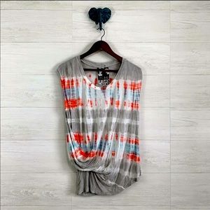 Tie dye t-shirt: Young Fabulous & Broke